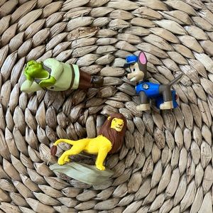 Tonies shrek/ lion king/ Paw Patrol